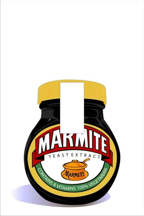 Marmite Light switch cover plate