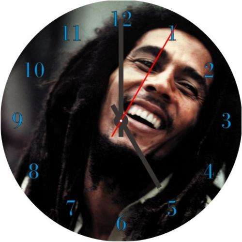 Bob Marley CD Clock