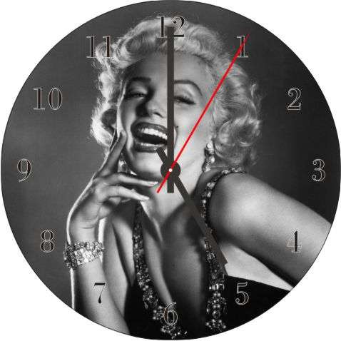 Marilyn Monroe CD Clock