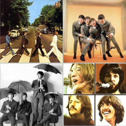 The Beatles Magnetic Coaster Set (4 pc)