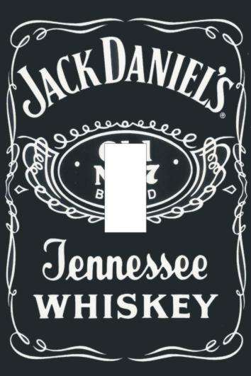 Jack Daniel's Light switch cover plate