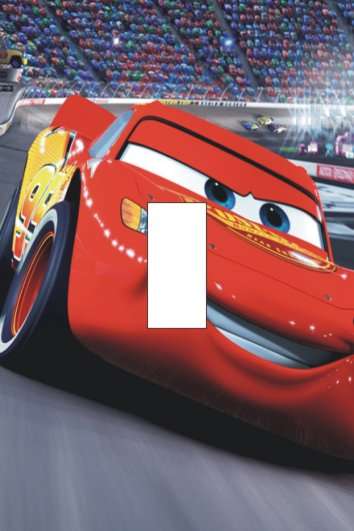 CARS Lightning Mcqueen Light Switch Cover Plate