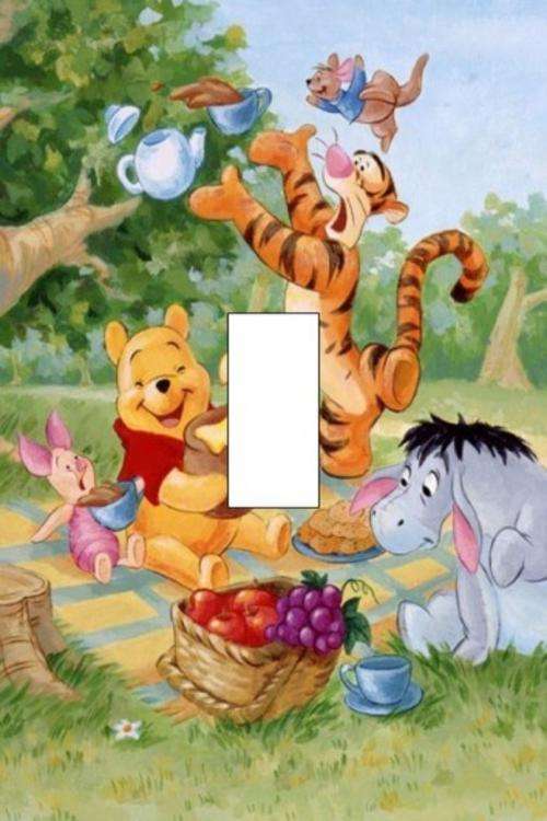 Winnie The Pooh Light Switch Cover Plate