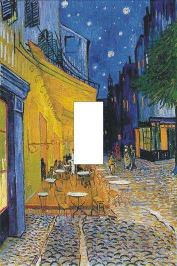 Van Gogh Cafe Light Switch Cover Plate
