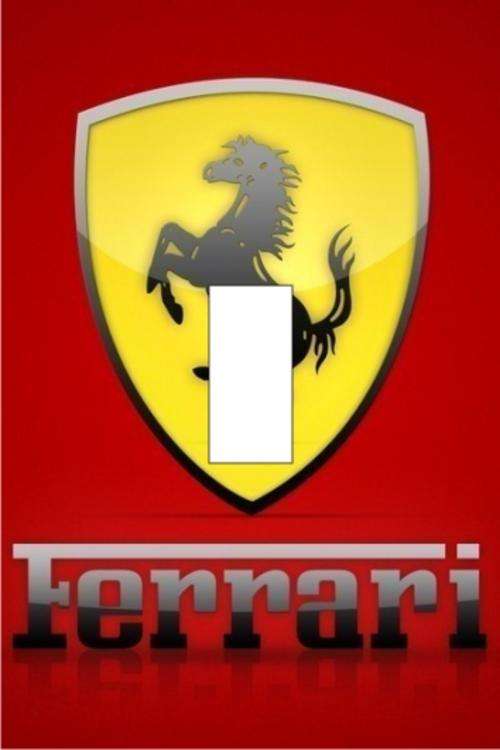 Ferrari Light switch cover plate
