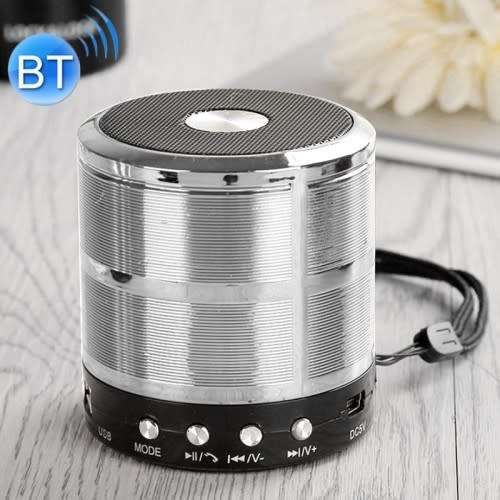 Mini Wireless Bluetooth Speaker - Portable Mini Speakers Silver