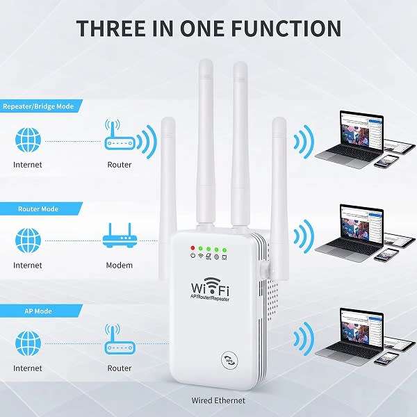 U9 Wireless Wifi Signal Booster Repeater 300mbps