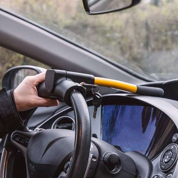 JG-S0073 Armored Bar Steering Wheel Lock