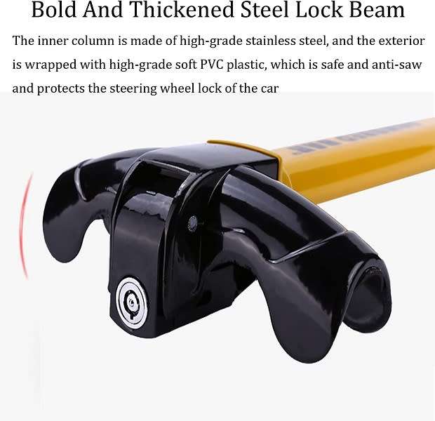 JG-S0073 Armored Bar Steering Wheel Lock