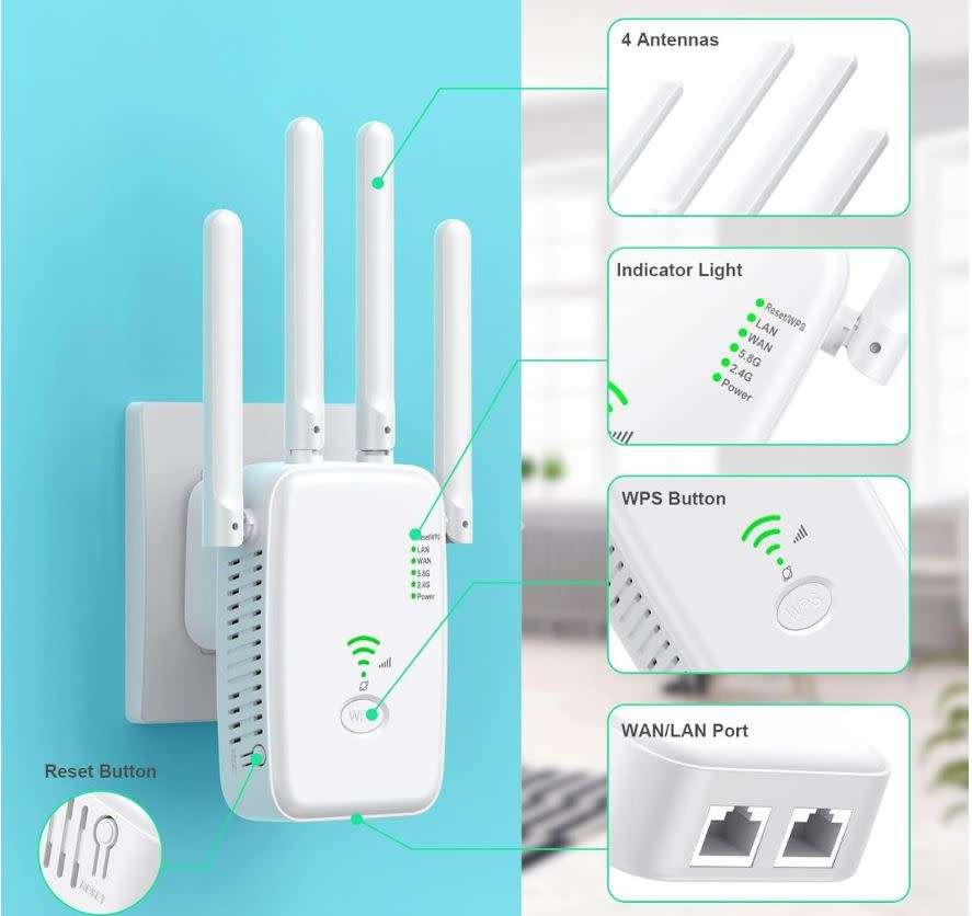 300mbps Wireless Wifi Signal Booster Repeater