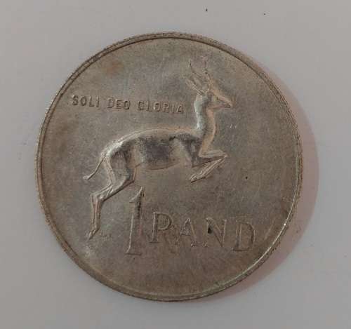 1RAND LOW START 1 !!! 1967 1 Rand coin