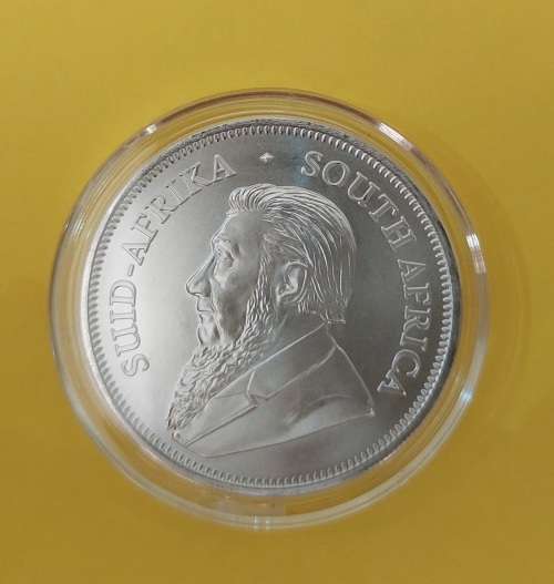 1x 1/Oz Fine silver Kruger Rand!!! 2023 Brand new Silver Bullion