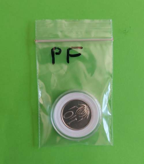 L@@K !  1 X 1977 PROOF!!! 10CENT COIN Available (Capsuled) Near Mint Condition