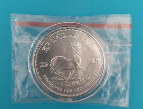 L@@K  1x 1/Oz Fine silver Kruger Rand!!! 2023 Brand new Silver Bullion
