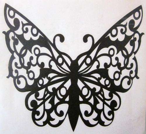 ## VINYL WALL ART BUTTERFLY ##
