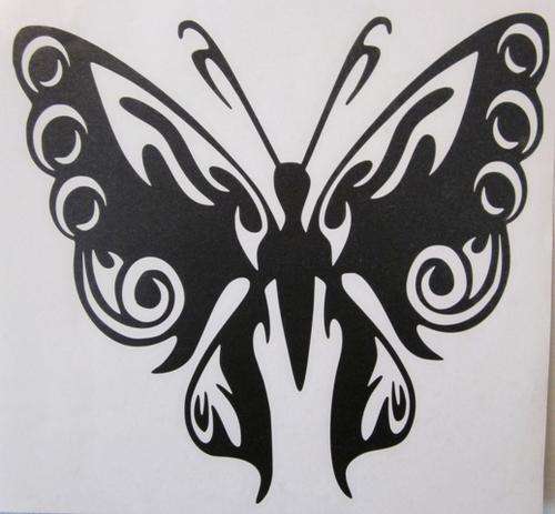 ## VINYL WALL ART BUTTERFLY ##