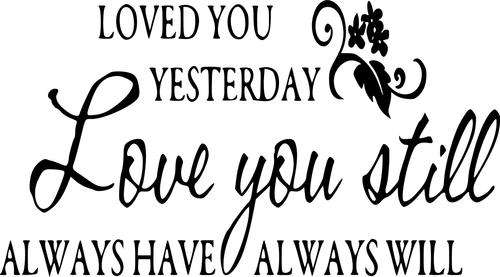 ## VINYL WALL ART  WRITING ##