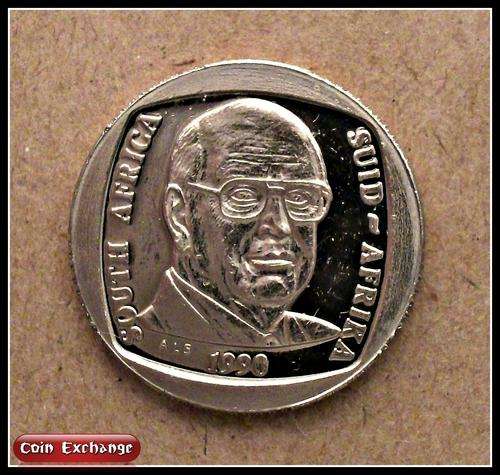 *1990 R1 PROOF (SMALL) * P W BOTHA *
