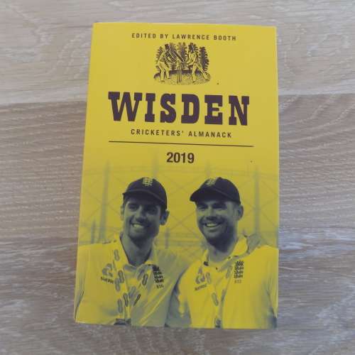 Wisden cricketers almanack 2019