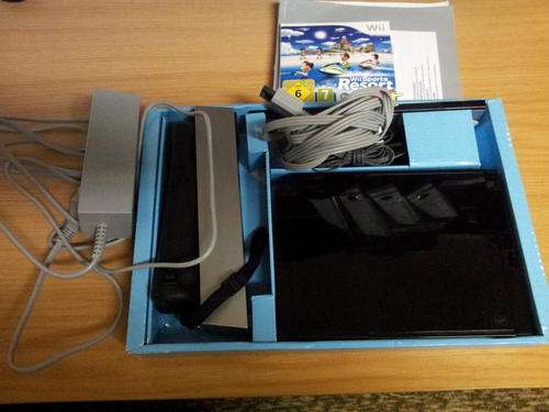 Nintendo Wii Sports Console Black Edition