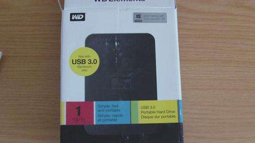 Western Digital 1 Tb Removable Harddrive