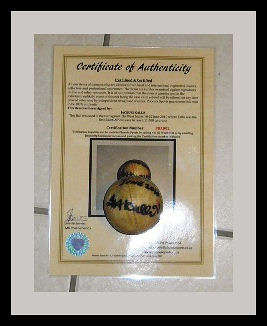 JACQUES KALLIS SIGNED 11 000 TEST RUNS MATCH USED BALL