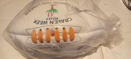 Very Rare Craven Week 1991 East London - Oos Londen (Minuture Rugby Ball  )