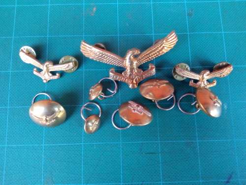 South African Airforce Badges an Buttons