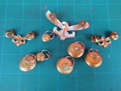 South African Airforce Badges an Buttons