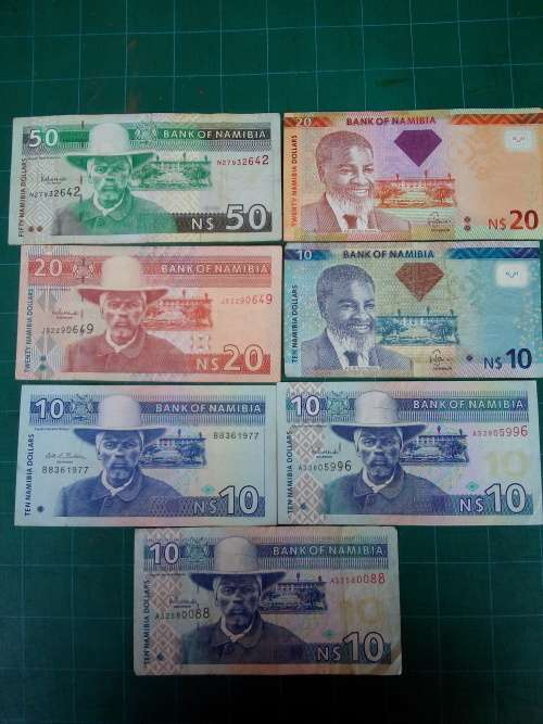 Namibian Dollar Notes