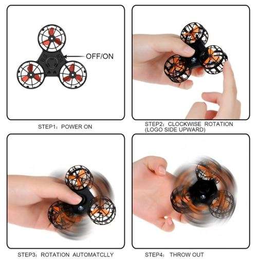 Flying Fidget Spinner (Drone)