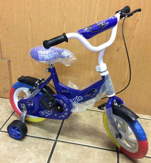 12" children's bicycle Blue