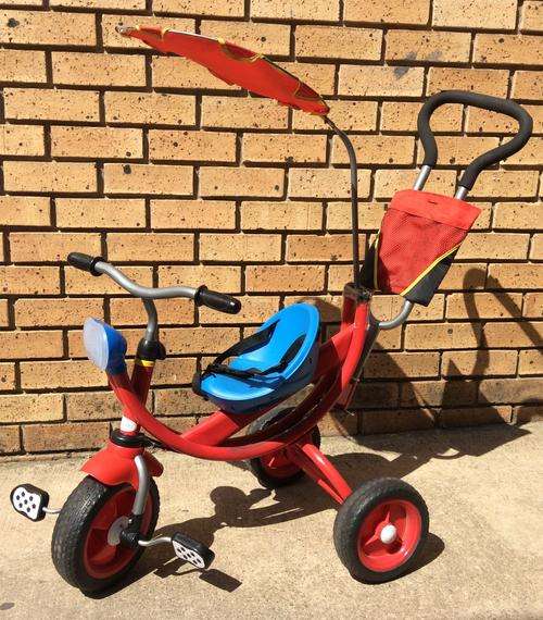 Childrens Push Tricycle