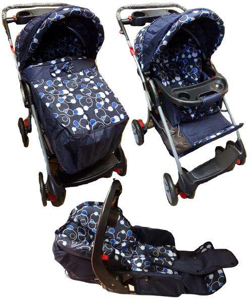 Pram with reversible handle TOPDRIVE