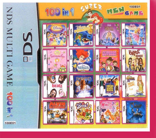 100 in 1 DS, DSi, DSi XL Game NEW FOR THE GIRLS ( SUPER Value for money ) With Latest Games