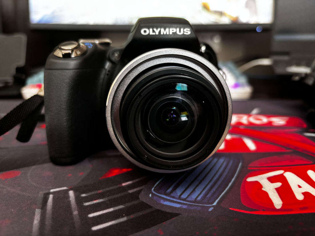 OM SYSTEM OLYMPUS SP-590UZ 12MP Digital Camera with 26X Wide Angle Optical Dual Image Stabilized Zoo