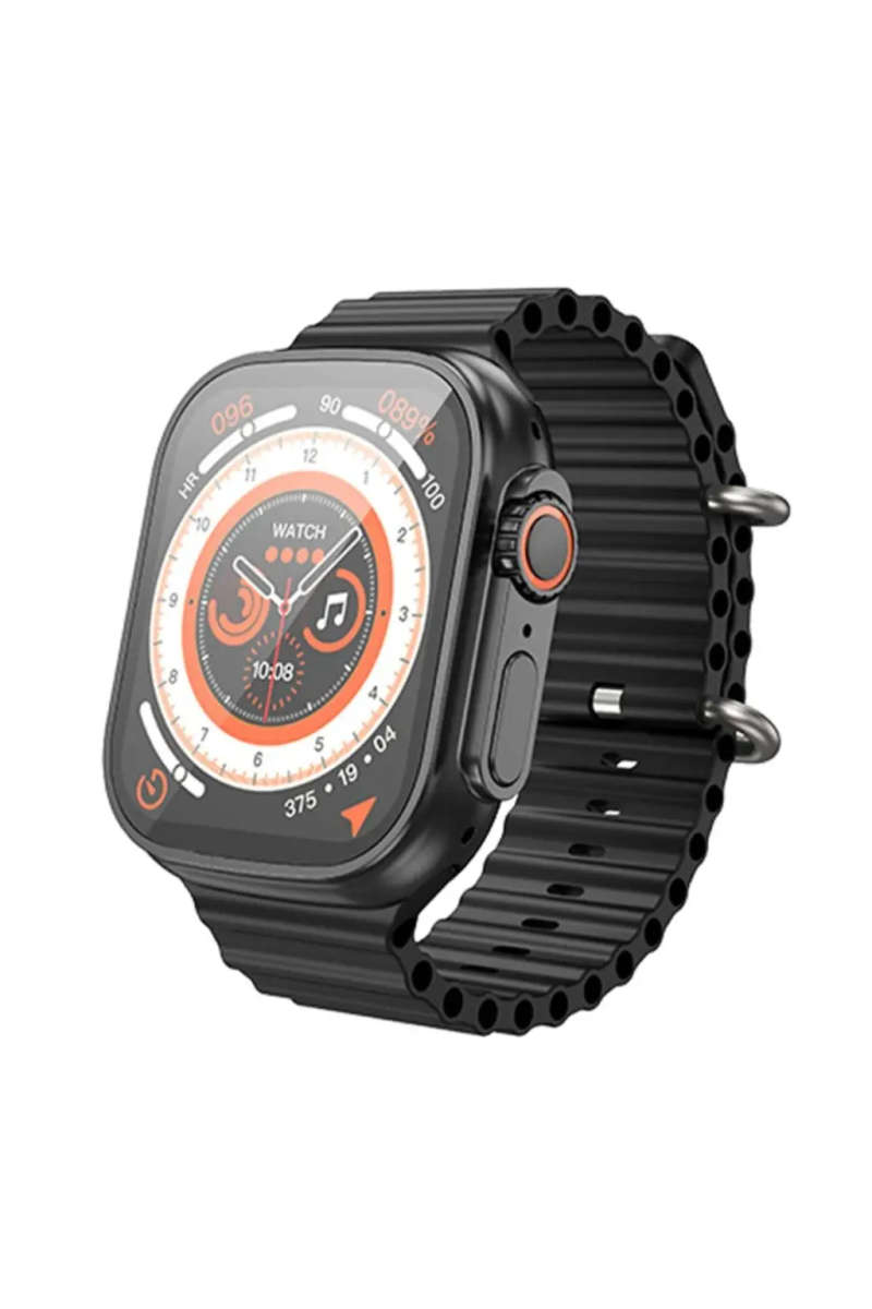 Ultra 7 in 1 strap stainless steel band HD screen smart watch