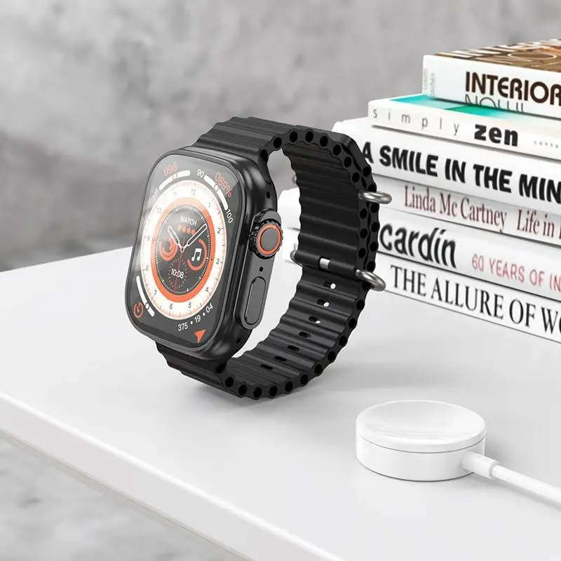 Ultra 7 in 1 strap stainless steel band HD screen smart watch