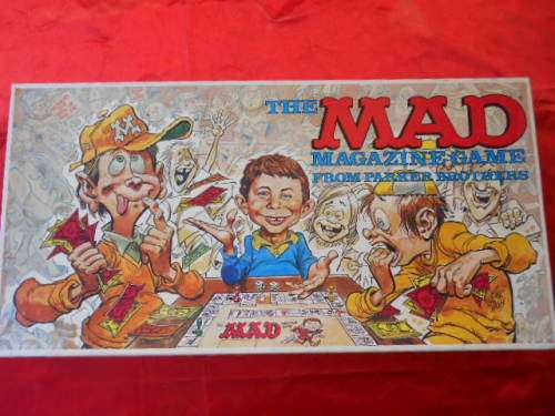 The Mad Magazine Game from Parker Brothers.  Condition: very good. Board game