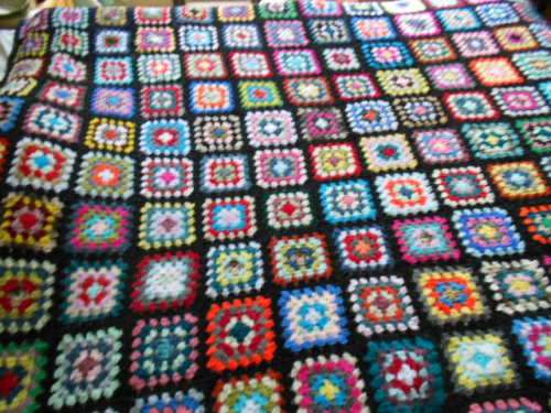 Granny blanket    New   Double bed sized.