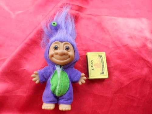Troll with purple outfit as per photo