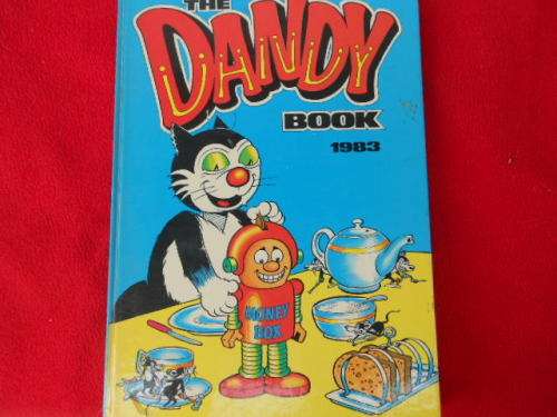 "The Dandy Book"  1983.  Hard cover.
