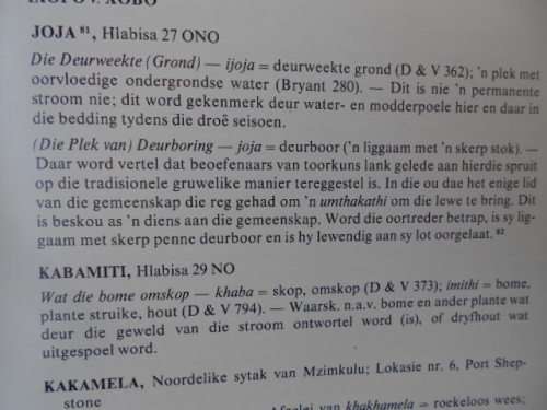 "Watername in Natal"  Hard cover.  T.J.R. Botha.