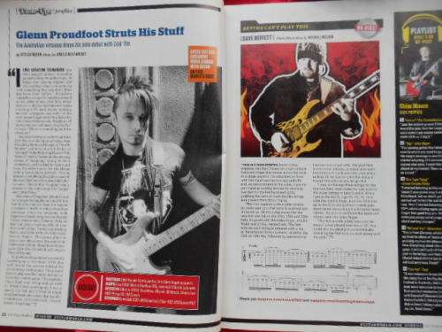 "Guitar"  Magazine.  Oct. 2010.