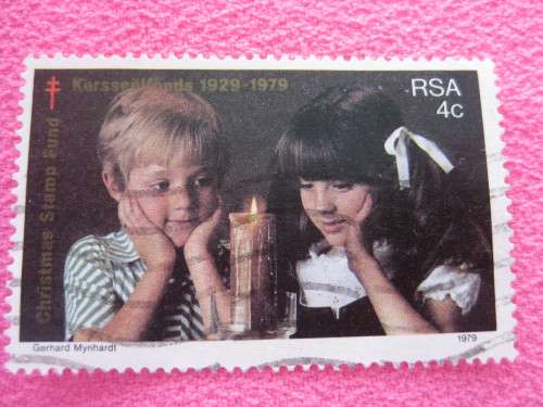 STAMP 4c Republic of South Africa 1979 Kersgeldfonds