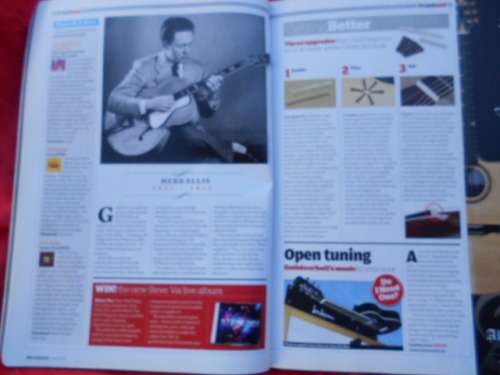 "Guitarist" Magazine. June, 2010.  Fender '72 Tele Custom & Deluxe.