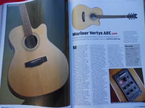 "Guitarist" Magazine. June, 2010.  Fender '72 Tele Custom & Deluxe.