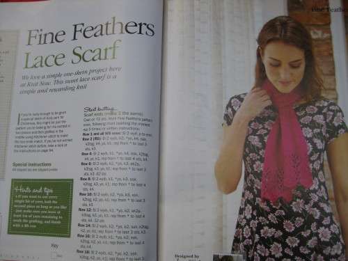 "Knit Now"   Magazine.  98 pgs.