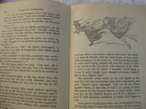 1946  "Alice in Wonderland"   Lewis Carroll.  Hard cover.