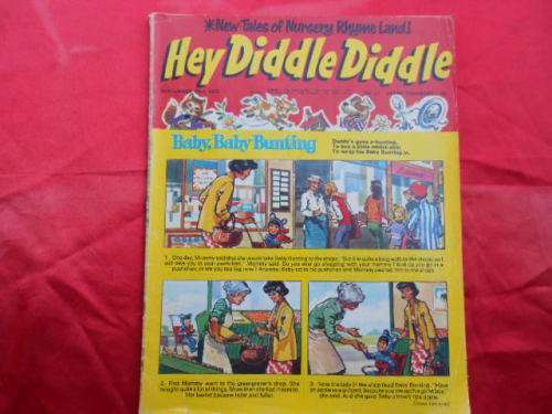 "Hey diddle diddle" children's magazine.